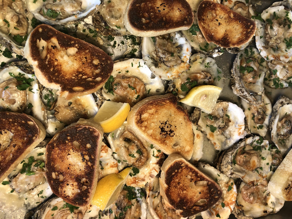 CHARBROILED OYSTERS