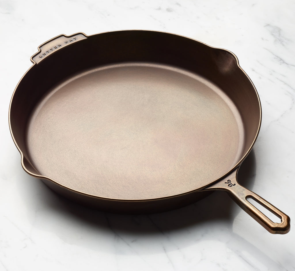 Joan 12 Polished Cast Iron Skillet – Butter Pat Industries